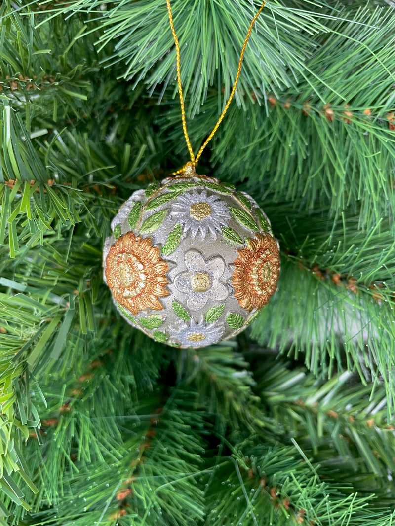 Christbaumschmuck Kugel Weihnachtsbaum Weihnachten Hänger gold ø 6cm