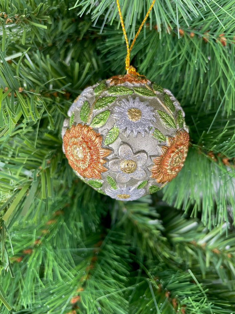 Christbaumschmuck Kugel Weihnachtsbaum Weihnachten Hänger gold ø 6cm